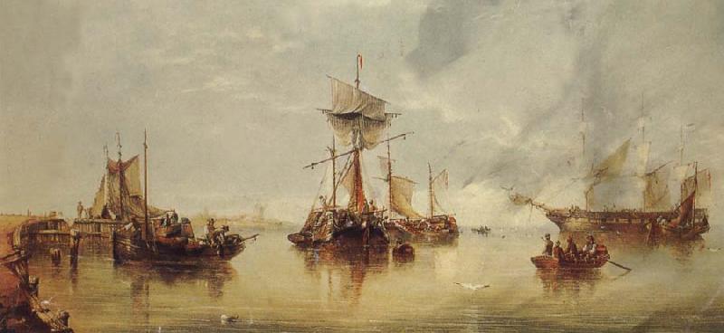 Henry Redmore Marine painting Sweden oil painting art